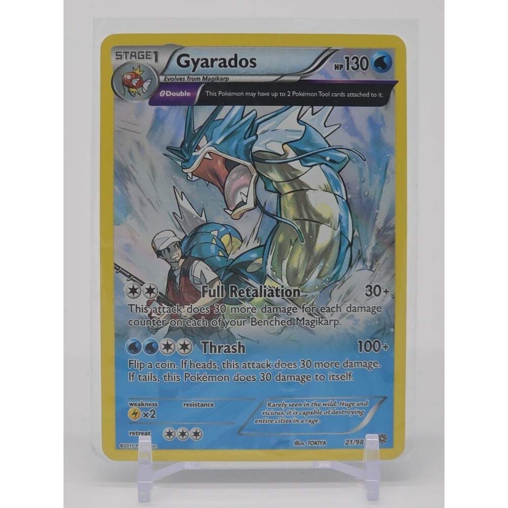 Pokémon Gyarados 21/98 XY Ancient Origins Holo Rare